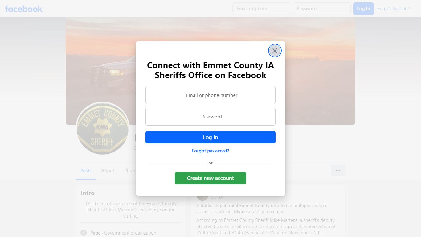 Emmet County IA Sheriffs Office - Facebook